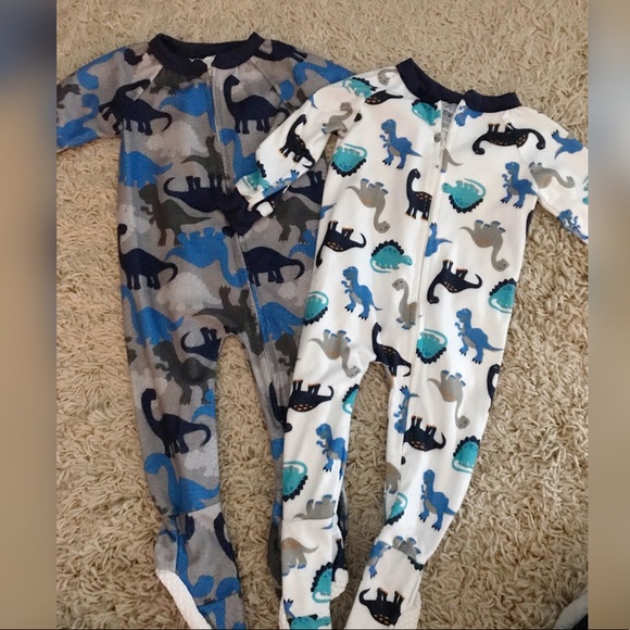 Other - 12M Dinosaur Pajama Bundle